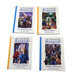 Strange Museum Hooked on Phonics Book Set of 4 Chapter Books Children Reading